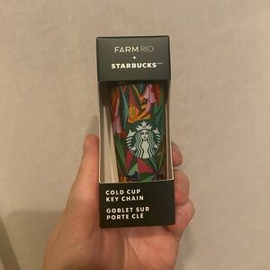 Starbucks Farm Rio Cold Cup Key Chain